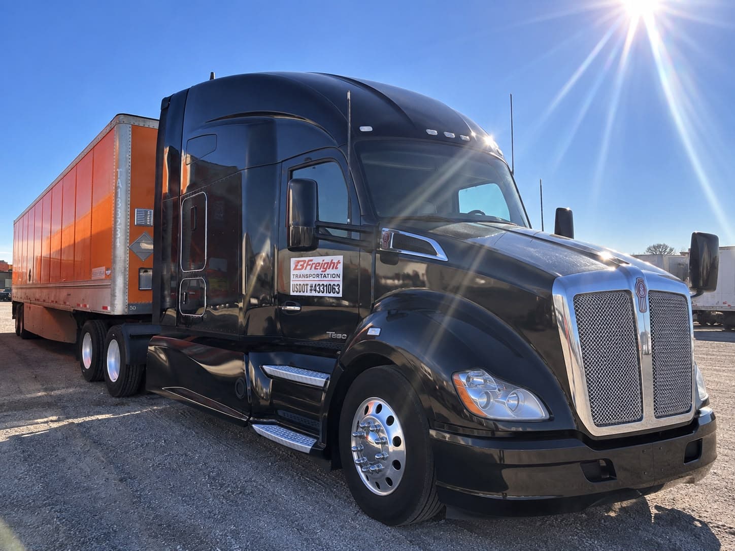 BFreight Transportation truck